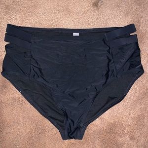 Plus Size High Waisted Swim Bottoms